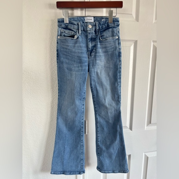 Frame - Le One Crop Mini‎ Boot in Casper Size 1 (25-29) - Picture 2 of 8